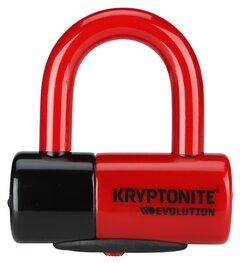 KRYPTONITE bike lock - EVOLUTION DISC - red